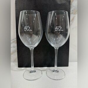 Set of 2, Season’s 52 fine crystal wine glasses by Stölzle Austria